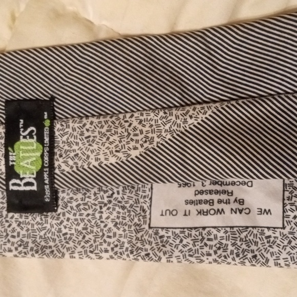 Vintage Beatles tie "We Can Work It Out" - Picture 3 of 4